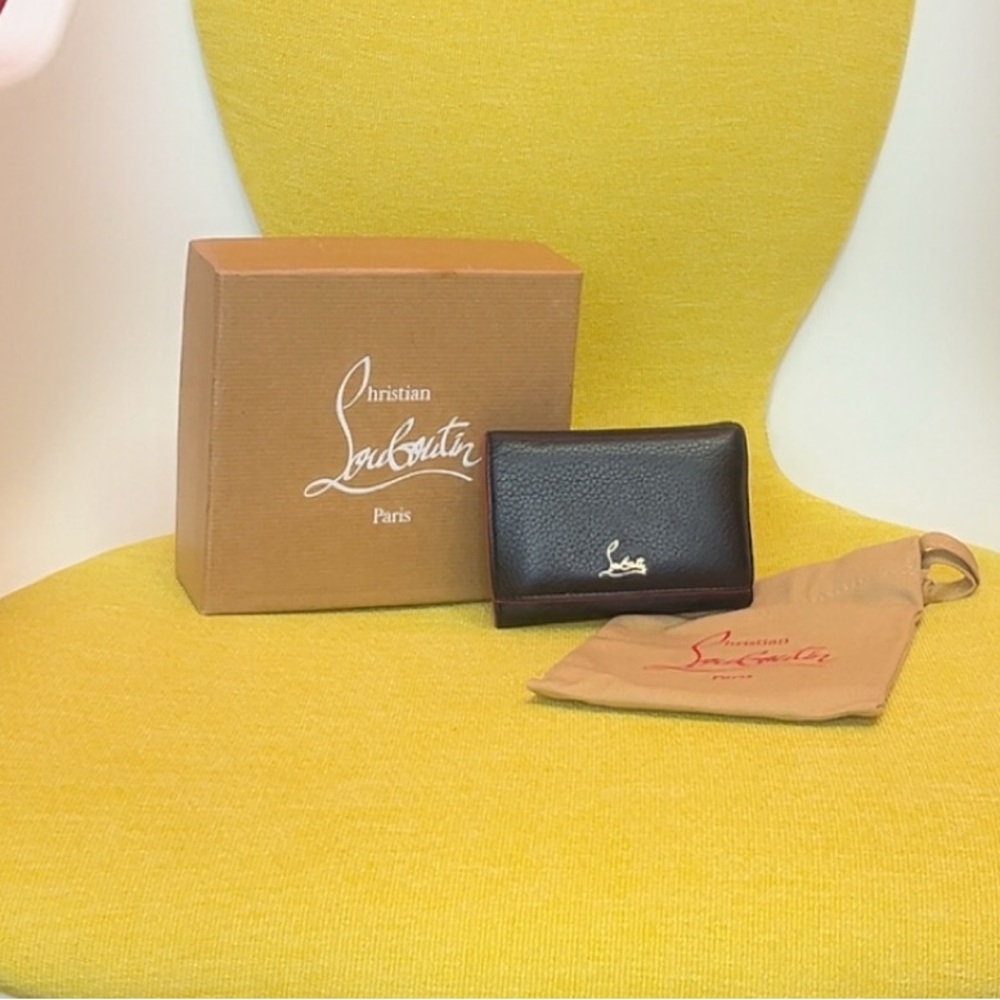 Christian Louboutin Black Card Holder
